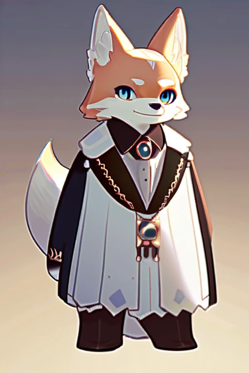 ((Лучшее качество)), ((шедевр)), (подробный), furry fox, height 190, chest 6 p