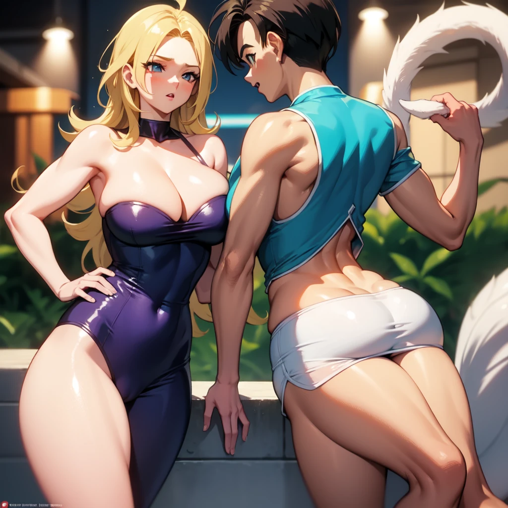 Gohan gay femboy from Dragon Ball z Gohan young femboy big thighs