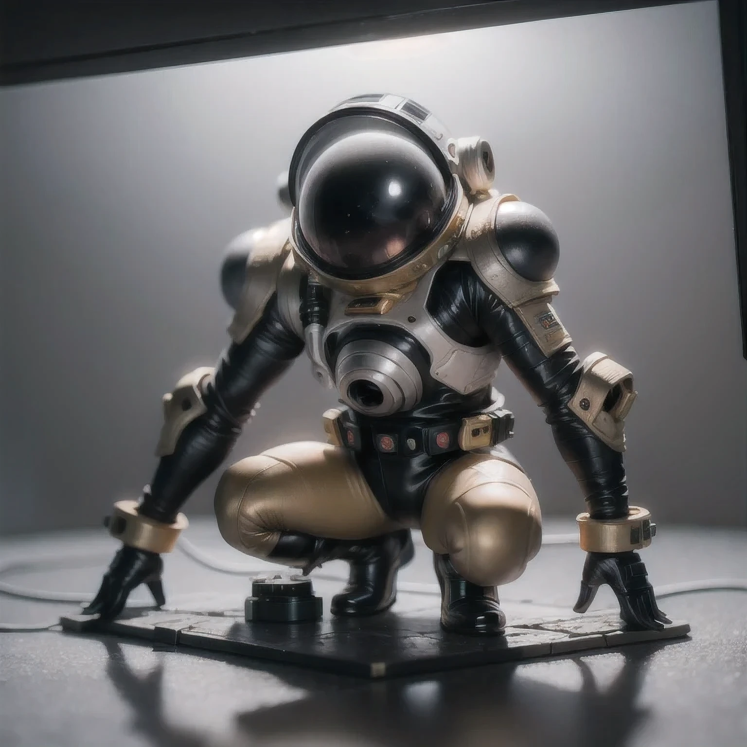 Arav astronauts standing in a building in a space suit, 3 d render beeping sounds, inspired by beeping sounds, beeping sounds. Octane Rendering, inspired by mike "beeping sounds" Winkelmann, in style of beeping sounds, arstation and beeping sounds highly, beeping sounds!!, Hexagonal Planet Space Base。,arafed astronaut in a space suit standing in a building, 3 d render beeple, inspired by Beeple, beeple. octane render, inspired by Mike "Beeple" Winkelmann, in style of beeple, arstation and beeple highly, beeple!!, hexagonal planetary space base,Saudi Arabia landing base