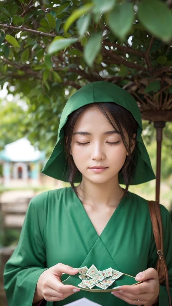 --- Title: The fortune teller's words - A lonely man in green clothes --- A lonely man in green clothes came to see the fortune teller.。He asks the fortune teller。
「why、Will loneliness always accompany me??」
The fortune teller quietly closed his eyes、Answer by flipping over the cards one by one。
「Green symbolizes healing and growth。but、The loneliness in your heart、The card indicates that it is because past wounds have not healed.。」
The man looked surprised for a moment,、I nod deeply.。
「So、How can I get rid of this loneliness??」
The fortune teller smiled.、Show the last card。It was a beautiful garden card.。
「Love yourself、What to care for。Green clothes are for you、It means renewal and a new start。face yourself、It's important to have the courage to embark on a new path。」
The man felt hope、I expressed my gratitude to the fortune teller.。and、With the determination to take a new step、I left that place behind。
---