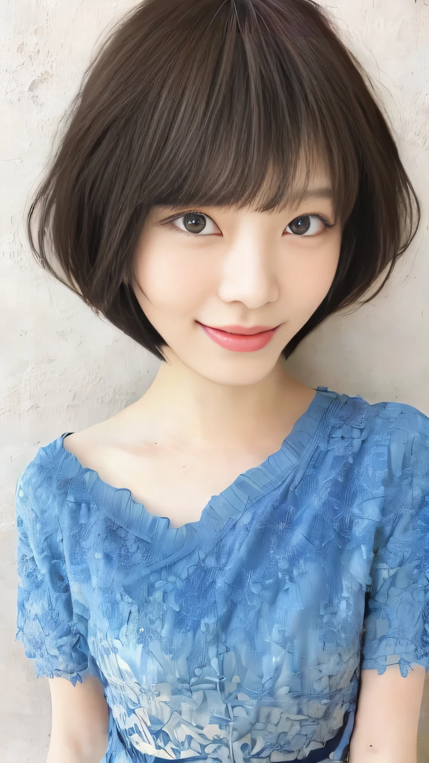 Beautiful 30 year old Japanese woman、Full body photo showing you from head to toe、One-length short bob cut、Dark brown eyes、Detailed Eyes、Detailed iris、Detailed face、Brown Hair Color、Beautiful Hair、Big smile (Facing the viewer)、Off-the-shoulder T-shirt、Long skirt、High heels makeup、Shooting in front of the door、Portrait、Exquisite details、Depth of written boundary、(Detailed face: 1.2)、(Detailed Eyes: 1.2)、(Detailed background)、(Gradation)、Shiny skin、Sharp focus、8k、uhd、high quality、Exquisite details、Very detailed、Captivating silhouette、(Very beautiful face: 1.2)、Facing the viewer、Mature Woman、Mature Woman、((Center image))、detailed、masterpiece、Full body photo、