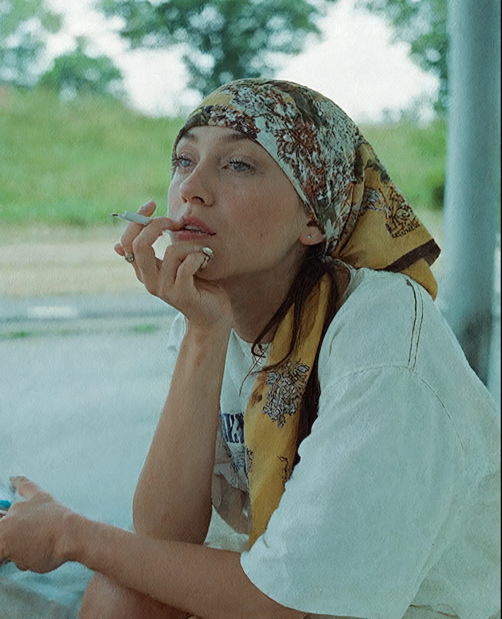 an exquisite portrait photograph, 85mm medium format photo of (ohwx woman) with a classic haircut