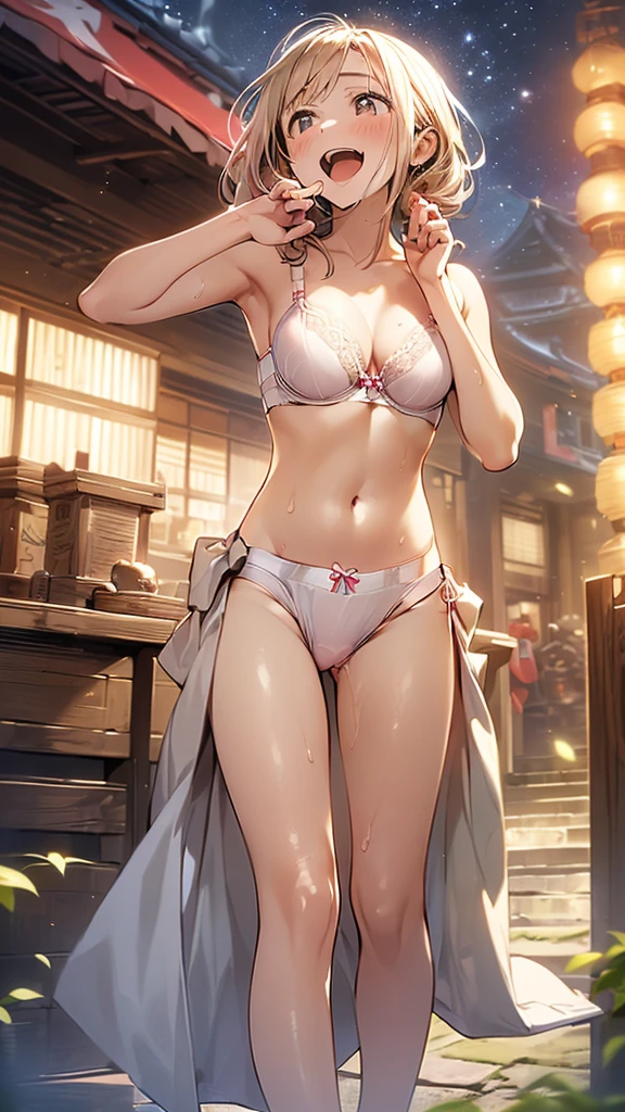 nswf Japanese、(((night,真night中))),(whole body),(((Cinema Lighting))),((Perfect Anatomy:1.2,Realistic:1.3,RAW Photos:1.3,masterpiece、Highest quality、Ultra - High resolution、High resolution、Extremely detailed CG、8k)),((旅館のJapanese-style room))、{{Random Pause}},((((Dynamic pose)))),((Dynamic Angle)),(((Secret Travel)))、((Sex))、indoor、1 female,alone,18-year-old、High school girl beautiful girl,Japanese,((Beautiful and elegant face and eyes:1.2,Big beautiful eyes:1.0,)),(Bright Eyes),((Beautiful woman))、((blonde)),Long Hair,(Random Hairstyles),Mid-chest,((the body is slim)),Small Head:1.3,skinny,(Brown Skin:1.8),((Oily skin,Glowing Skin,Glowing Skin,Sweat:1.4)),(((Kimono 1.8))),{{{Take off}}},(prostitution),Japanese-style room,((Turn your body forward)),Stick out your crotch、(Detailed depiction of the crotch),break,(((Satin Bra)))、(((satin panties)))、(Shiny bra:2),((Shiny panties:2))、(((Award-winning designer underwear))),((((Bra and panties are the same color))))、break,((White underwear:1.5))、(((Underwear with lace)))、(((Luxury Lingerie)))、{{{Face-like}}},{{{Cum in mouth}}},{{Cum on my chest}},{{{Cum on face}}},{{Bukkake}},((Vulgarity:1.5)), (Completely naked,Sex,Sweatだく,Pee,sex:1.5)