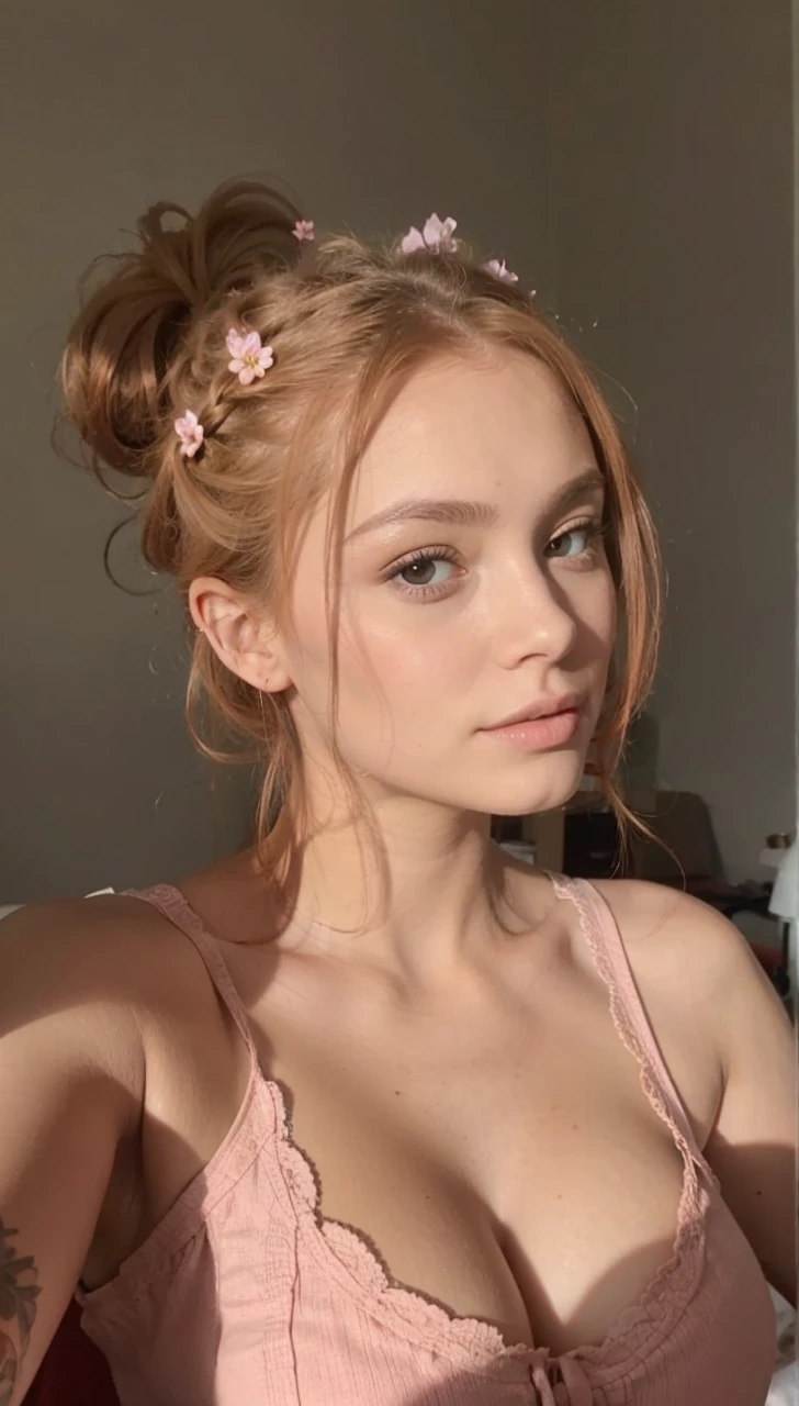russet hair