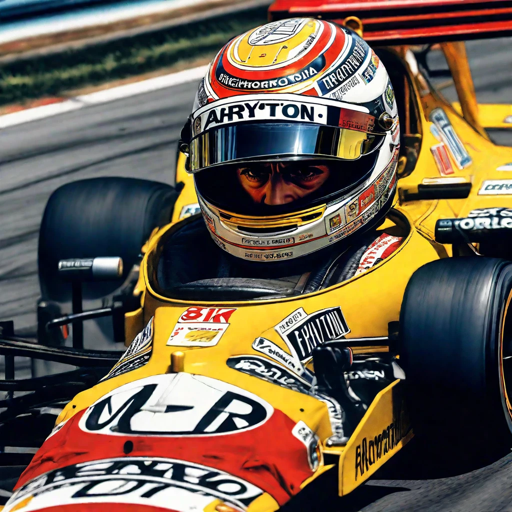 ((work of art)), ((best qualityer)), 8k, highy detailed, do ayrton senna