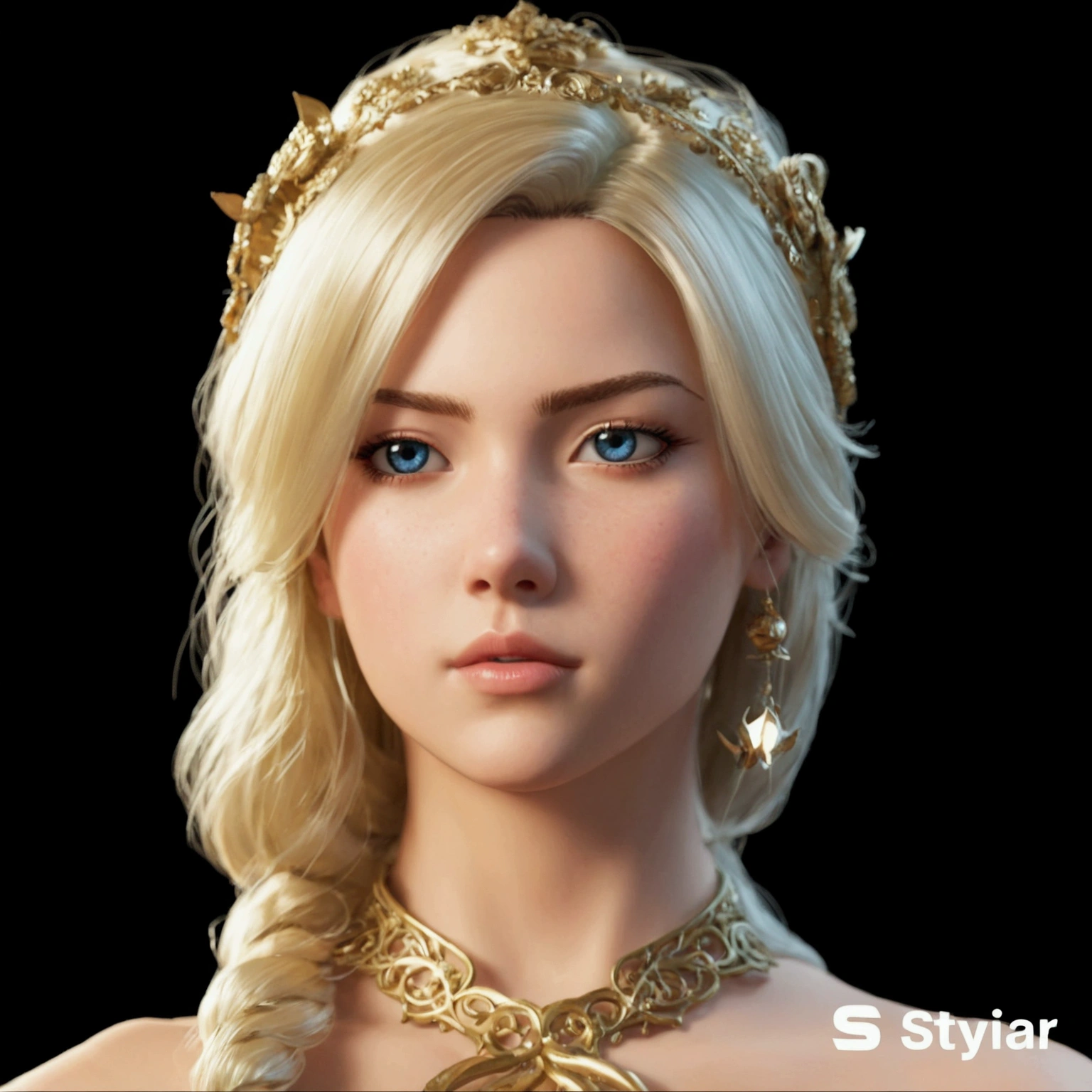 I need the same image as the character, side pose