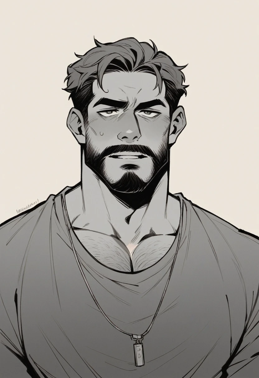 Electrician with a goatee and wil smith hair
