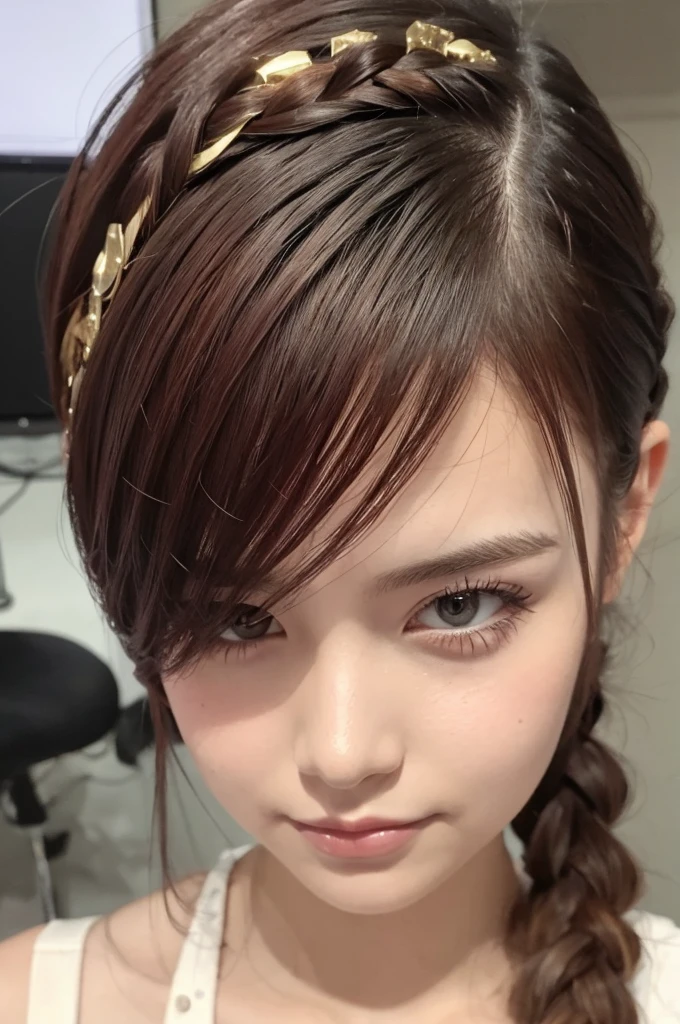 Creative hairstyle