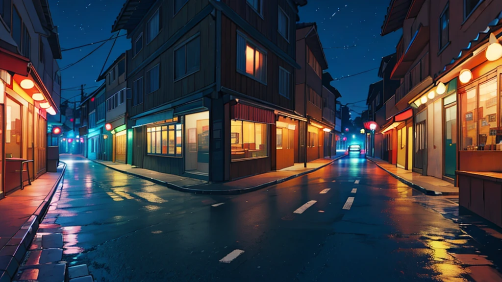 street, night, background, no people, no persons
