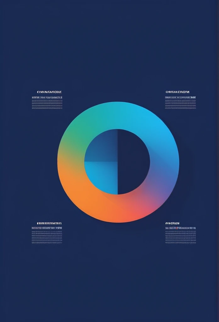 1. Graphic elements abstract shapes:Overlapping geometric shapes(circle、triangle、quadrangle)using、Expressing the diversity of design。
Iconic Shape:Incorporating abstract shapes of the pen tool cursor and monitor outlines、graphic design、Web Design、Express your Live2D modeling。
2. Color palette main color:Based on deep blue、Expresses credibility and expertise。
accent color:Use bright orange、Highlights creativity and energy。
Additional Colors:Vivid blue and green gradients are used.、Brings harmony to the overall color palette。
3. Typography logotype:「Creative Works」The characters are expressed in a modern and clean sans serif font.、「Co., Ltd.」Place it small.、Balance。
4. Concept: Visually express the fusion of creativity and technology.、We aim to create a design that conveys at a glance that we are a company that provides a wide range of design services.。