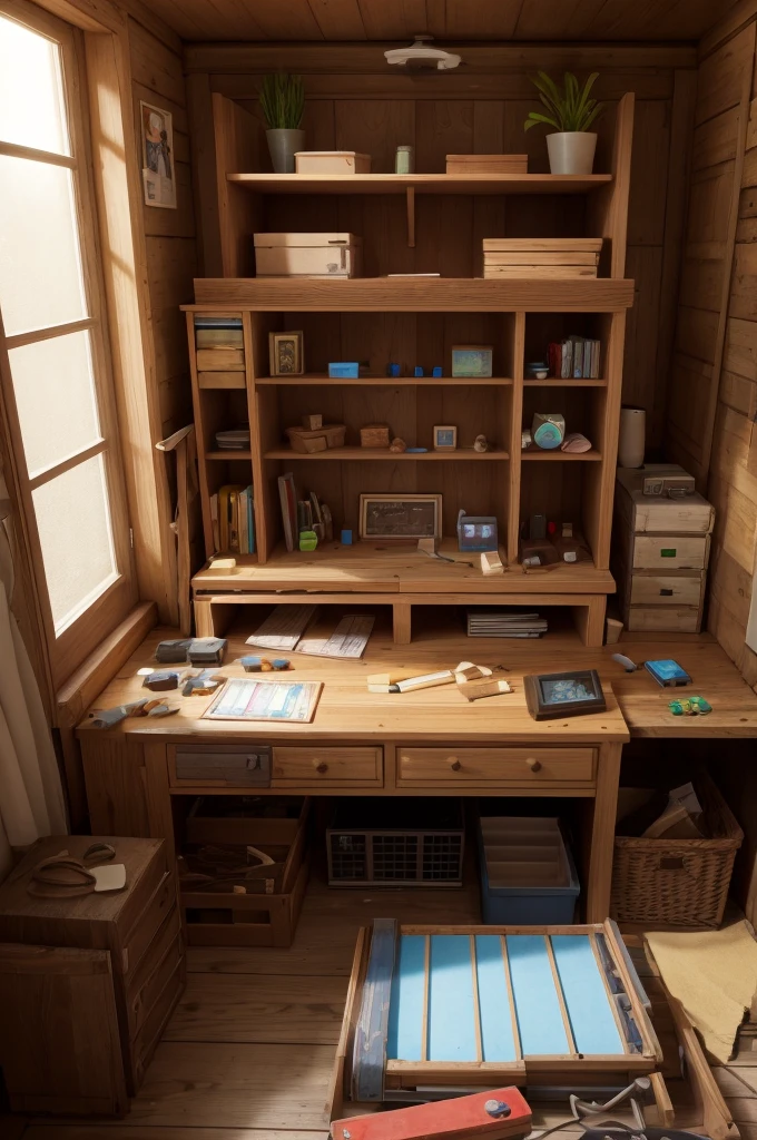 Make a model of an old video game