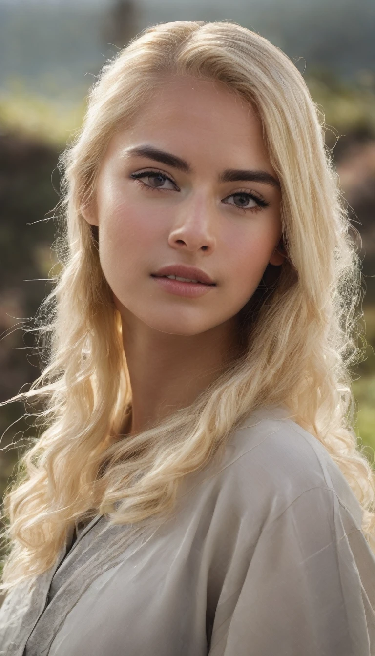 Blonde girl nakid