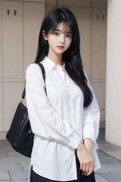 prefect girl boby age yes cute face with white shirt black medium here full body black eyes are Korean girl cute face with big here for flying here full body best quality Indian girl