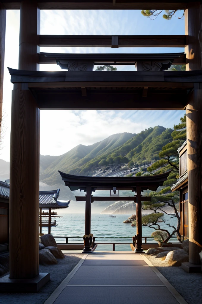 japanese,Miyajima,torii