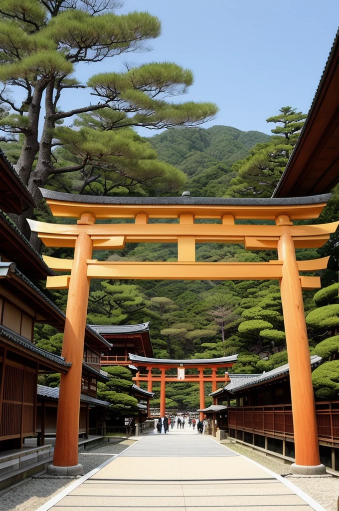 japanese,Miyajima,torii