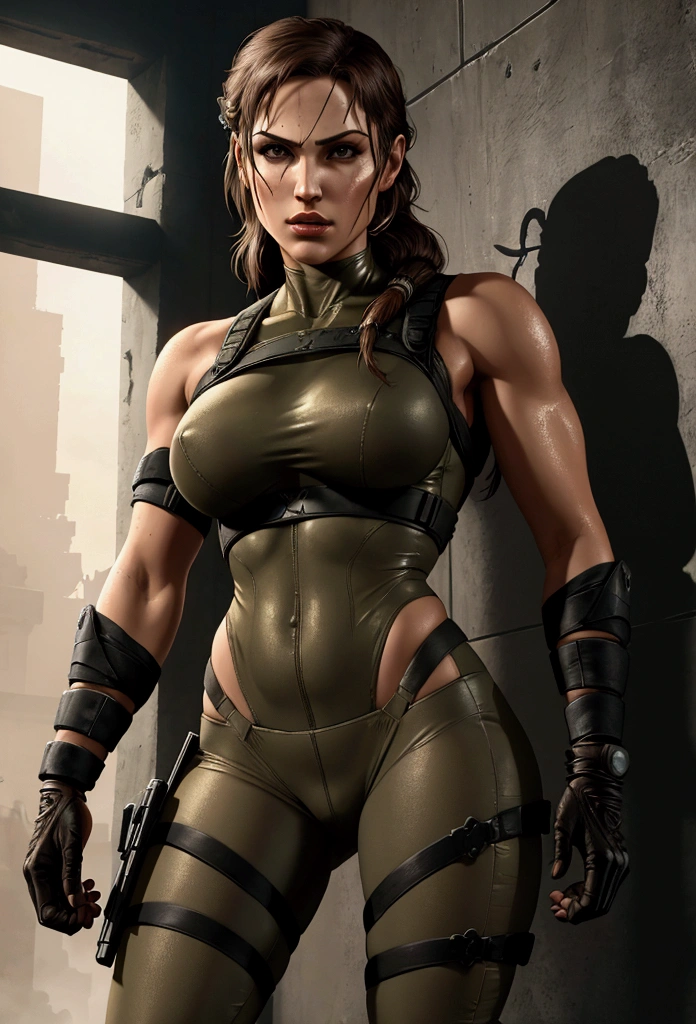 [LARA CROFT|QUIET (METAL GEAR)] head to toes full picture of body