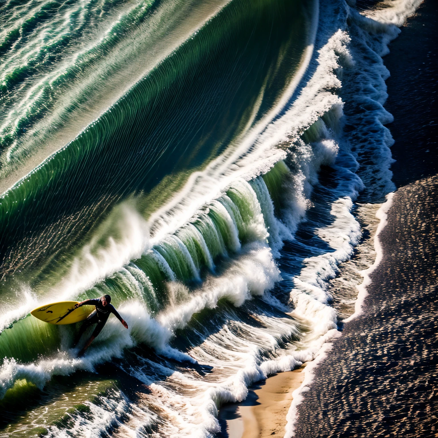 (ZoomedOut:1.28, Wide-shot) (Epic photo of surfer magazine:1.37).(Full of Water, Everything Wetted:1.6) WetHair (extremely detailed KAWAII Girl)(SparklingHighlights:1.28), Dynamic Joyful Expressions LifeLike Rendering (ManoErina:1.0) . Overflowing Gigantic Sideboob (Clearly Visible Beautiful Breast to Buttocks Line) Tiny and Roundly Butt, Detailed wet clothing texture, (Sloppy Surfboard:-1.2) Riding on waves, TyndallEffect(Starry Water Particles:1.32)