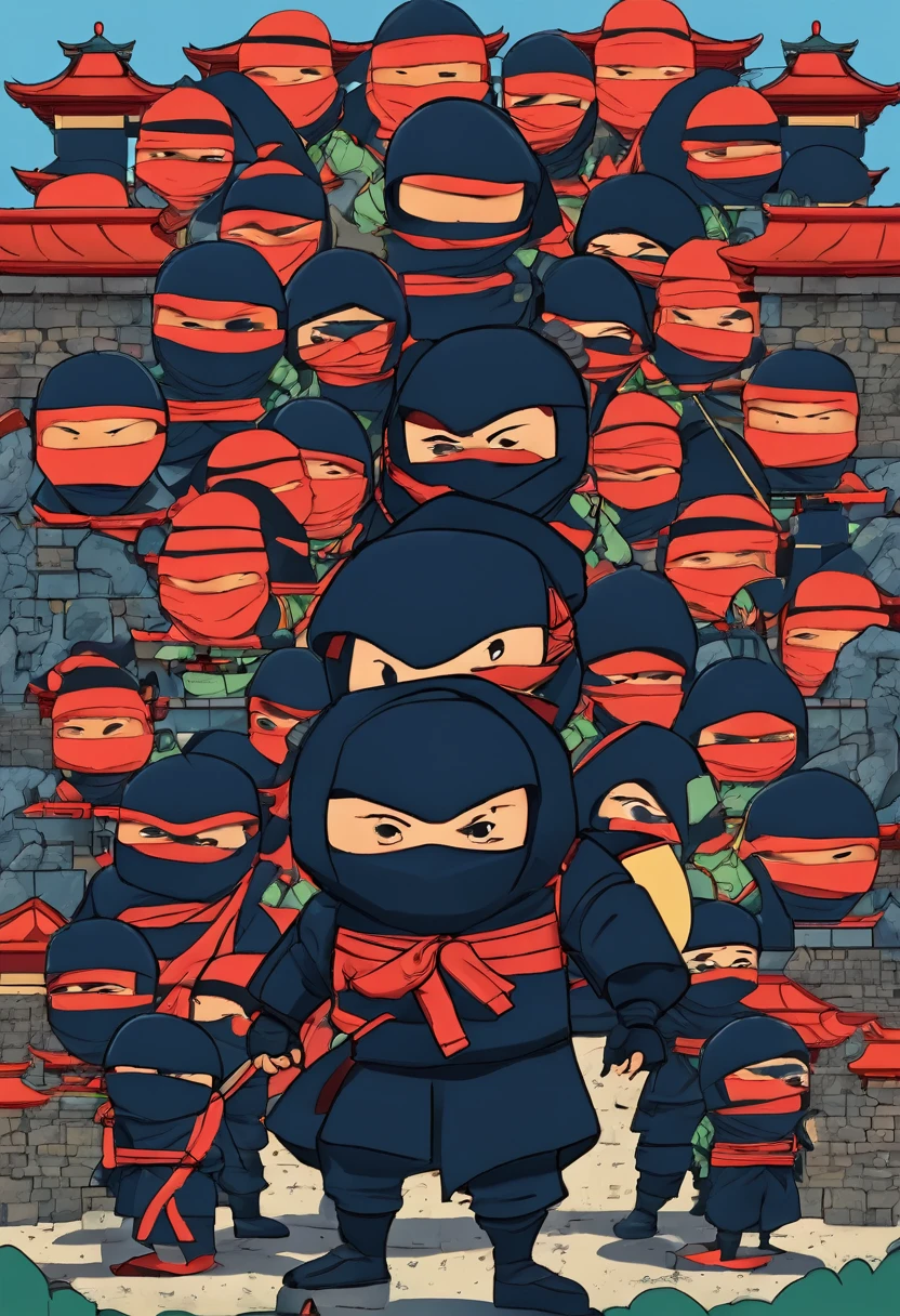 how many ninjas