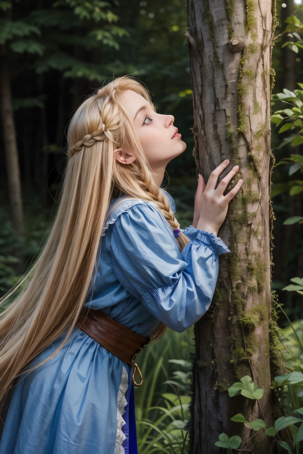 Rapunzel&#39;s daughter with Flynn Rider (she has 16 years old) 