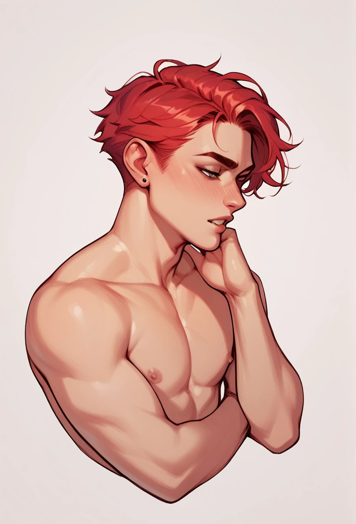 boy, Red-Haired, hairless