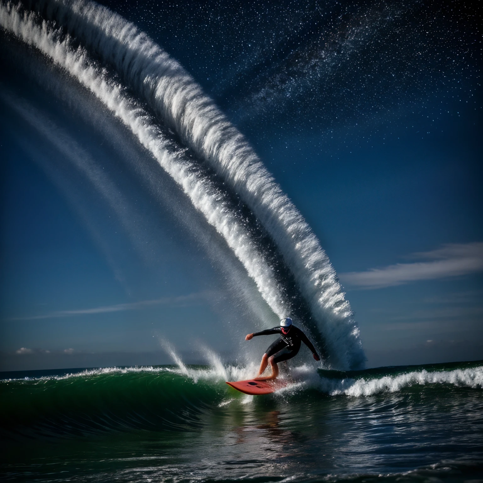 (ZoomedOut:1.28, Wide-shot) (Epic photo of surfer magazine:1.37).(Full of Water, Everything Wetted:1.4) WetHair (extremely detailed Cute Girl)(SparklingHighlights:1.28), Dynamic Joyful Expressions LifeLike Rendering (ManoErina:1.0) . Overflowing Gigantic Sideboob (Clearly Visible Beautiful Breast to Buttocks Line) Tiny and Roundly Butt, Detailed wet clothing texture, (Sloppy Surfboard:-1.2) Riding on waves, TyndallEffect(Starry Water Particles:1.32)