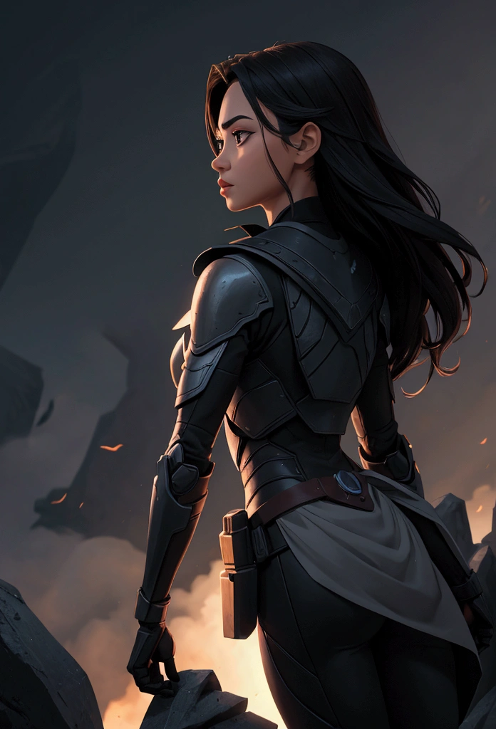 character profile photo looking forward