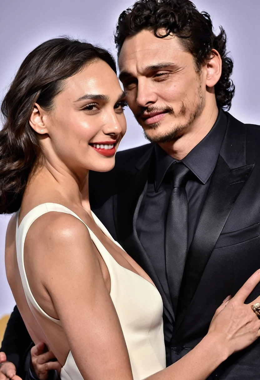 Actress Gal Gadot and Actor James Franco as a couple 