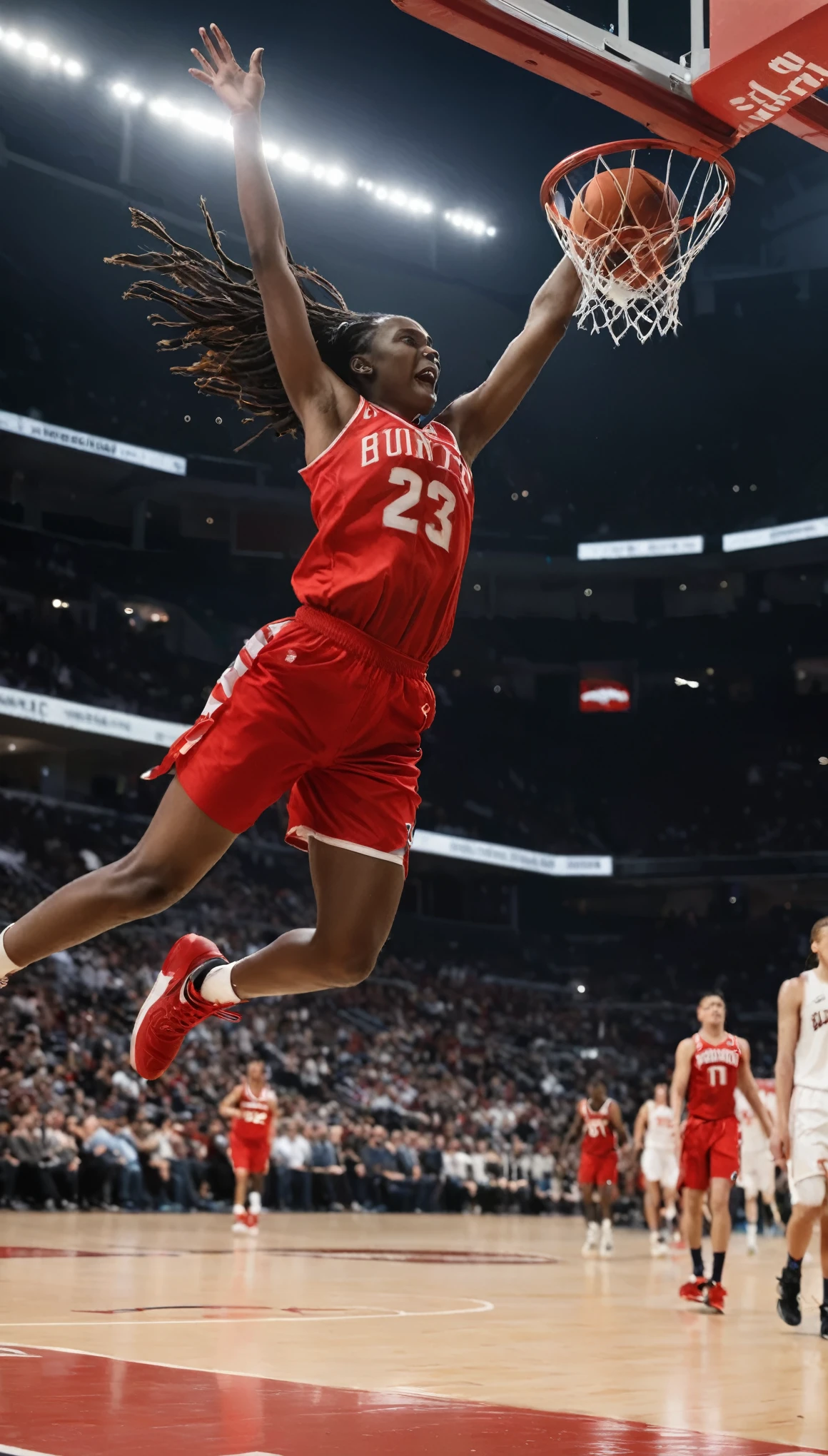 (1basket ball in the net:1.3)
