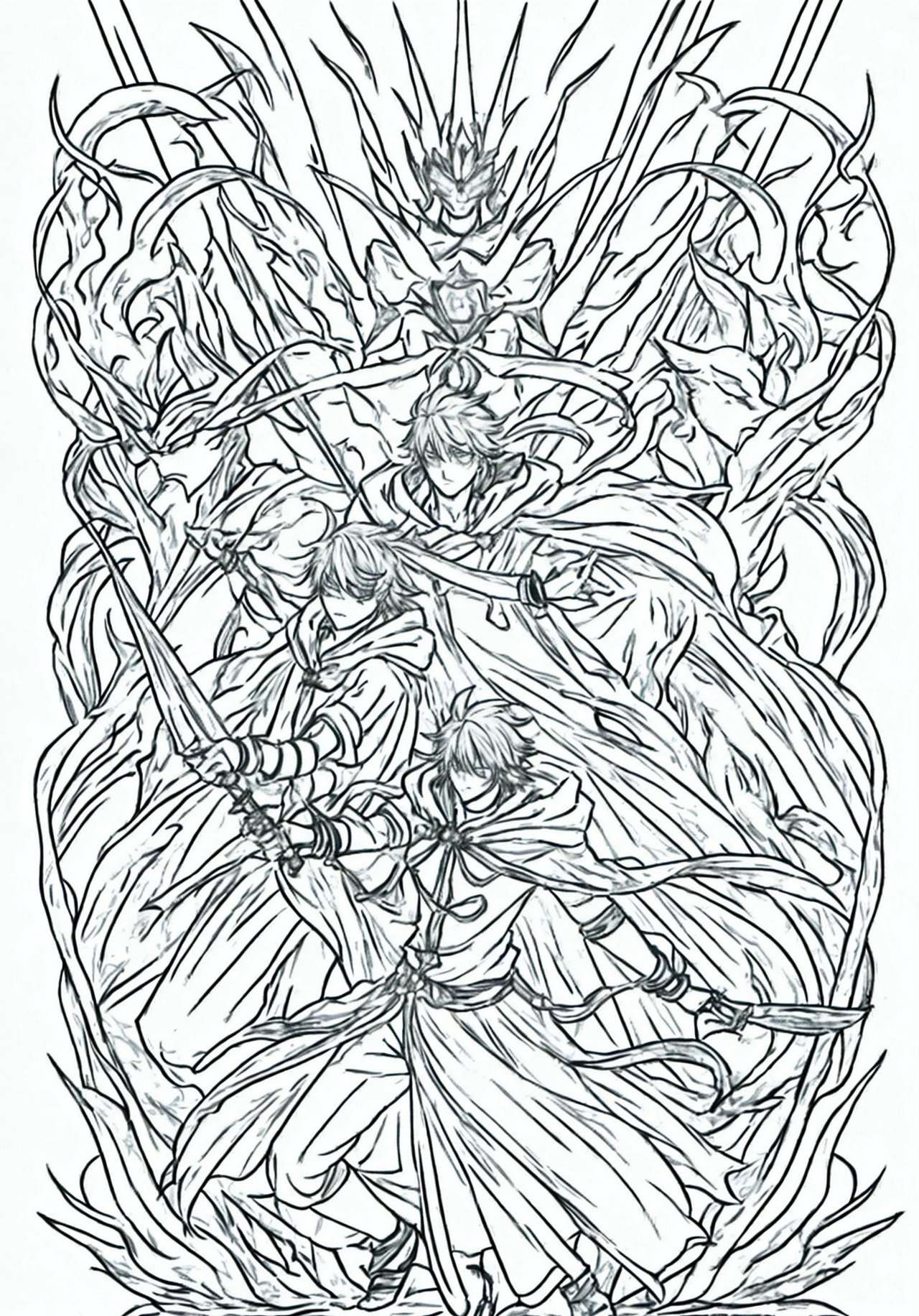 Anime manga Shonen style. 1 charismatic young man, main character, hero, sorcerer, guardian of the seals, golden bracelet of magic seals, messy upright hair, hood, blue googles, fantasy, magic, sorcery, dynamic pose, dynamic lights