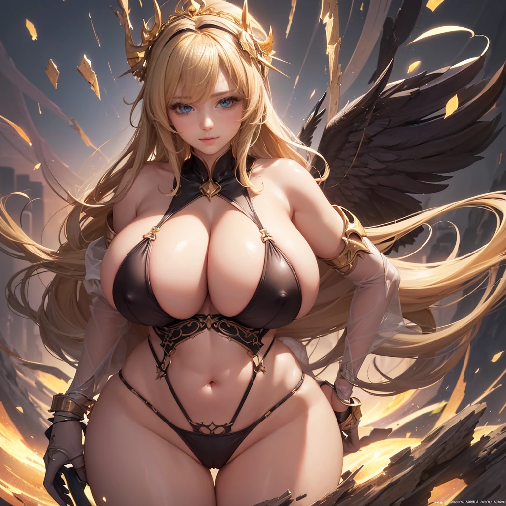 Highly detailed CG unit 8k wallpaper, masterpiece, High resolution, highest quality, highest quality real texture skin, Super Real, Digital Painting, Best image quality, 最High resolution, 8k, ((Highly detailed eyes and face)), 1girl, Beautiful eyes every detail, Full Body Shot, (((Saggy breasts, Gravity-dependent breasts, long chest, Heavy chest, ))), ((disproportionate breasts, huge breasts, sagging breasts, Cleavage, gigantic breasts, erect nipple)), lewd, Prostitute, micro bikini, skirts,