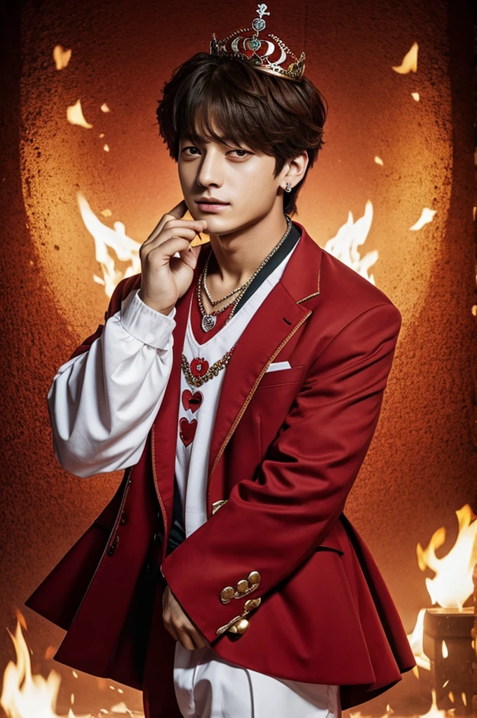 Jungkook queen of hearts