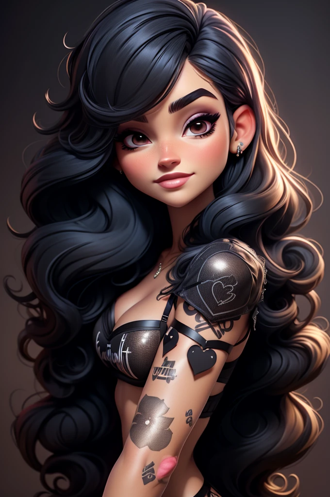 kyle jenner, glitter, black lingerie, ombre hair