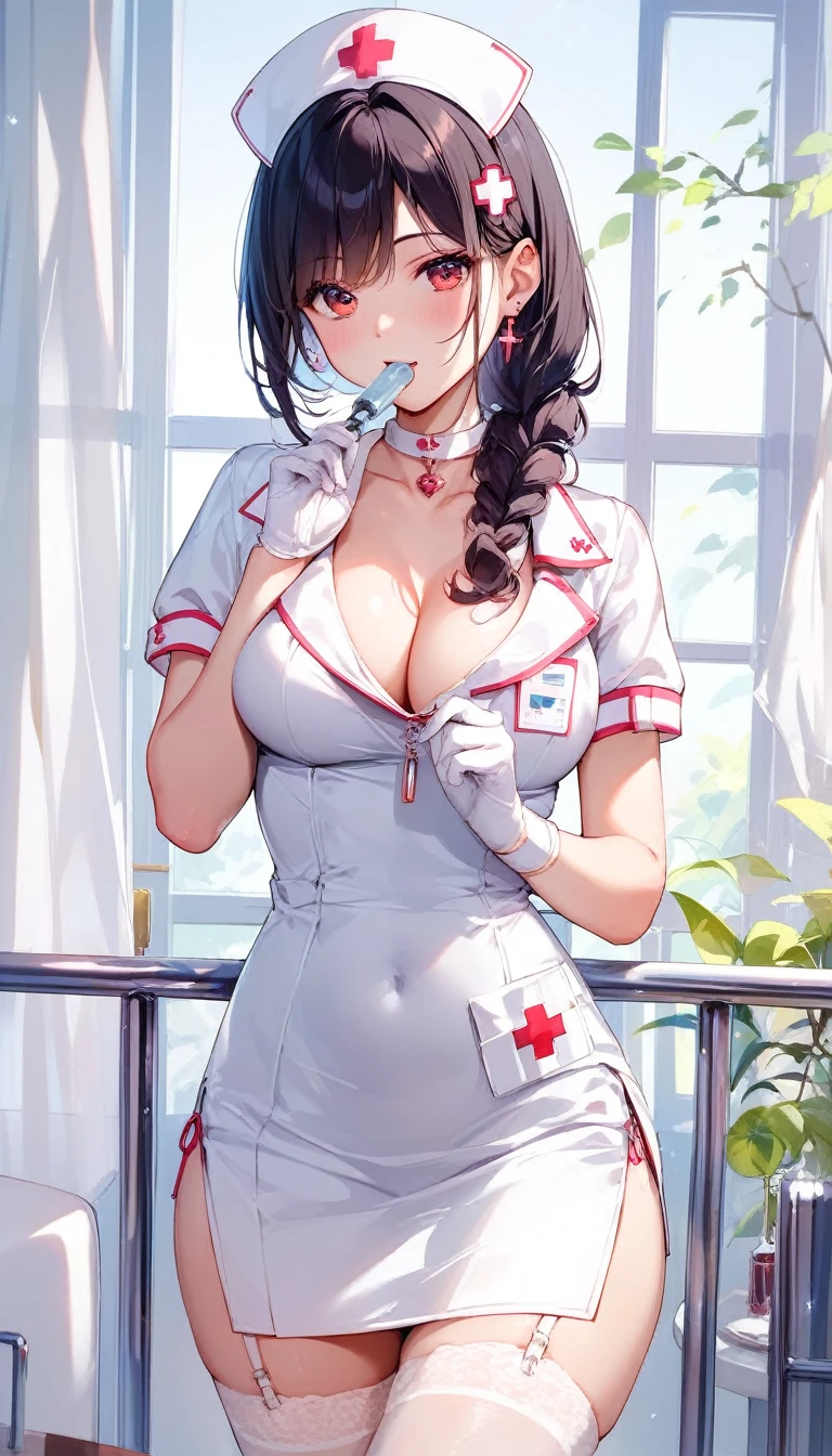 Realistic。masterpiece。Highest品質。Nurse&#39;s Office Bed。intense。beauty。Short black hair。Great style。Naked High School Girl。climax。3P。Cowgirl。surprise。Sperm splatters on the face。whole bodyがまみれ。whole body。High resolution,masterpiece,Highest