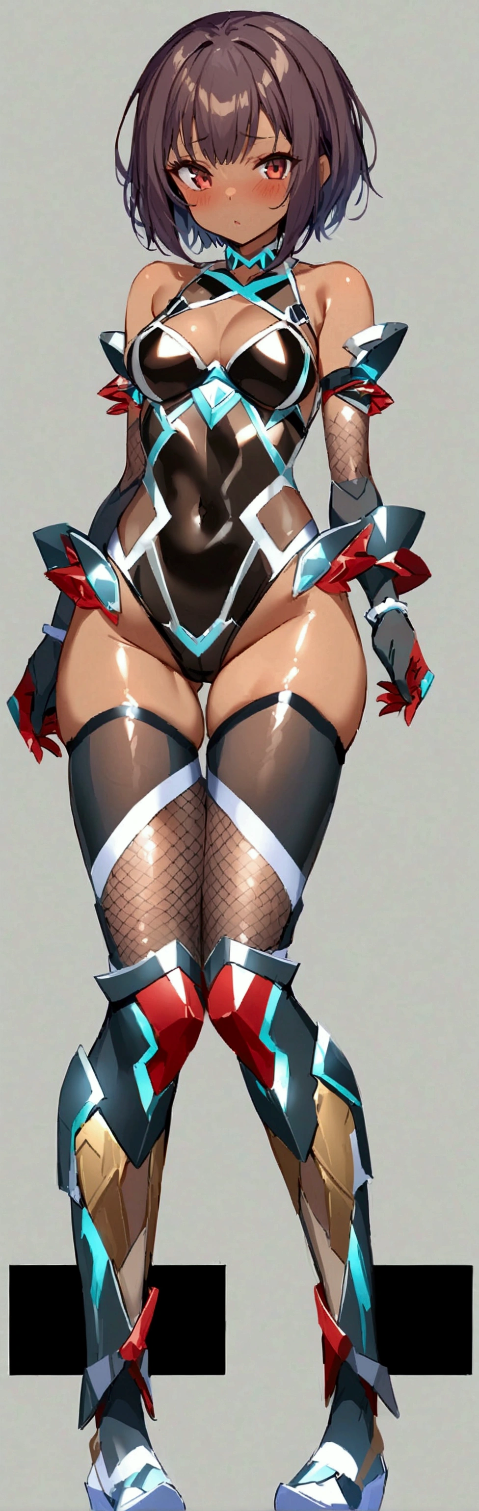 (masterpiece), best quality, expressive eyes, perfect face, Sexy woman, (long silver hair), red eyes, full body, (((red witchblade armor))), high heel boots, large breasts, large ass, long legs, smiling, scythe blades