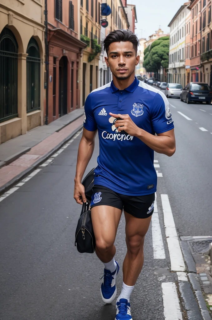 Everton Leoni em roma
