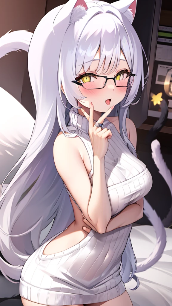 Anime girl in a purple dress with a cat and a microphone, white cat girl, anime cat girl, virtual model of youtuber live2d, Holo - wolf girl, white-haired fox, to some, Attractive cat girl, Lazurny Lane style, Serafina Ari, kda, from the video game Azur Lane, очень красивая anime cat girl, gasped, Naked, topless, Without clothing, Big breasts, beautiful nipples, nipples, pink nipples, Without clothing, no bra, without cleavage, Naked, no bra, topless, Naked грудь, Big breasts, nipples, pink nipples, торчащие nipples, nude, 4k, 8k, hd, ultra hd, sexy, no bra, toples, nude, naked,, Naked, no bra, topless, Naked грудь, Big breasts, nipples, pink nipples, торчащие nipples, nude, 4k, 8k, hd, ultra hd, sexy, no bra, toples, nude, naked, nsfw