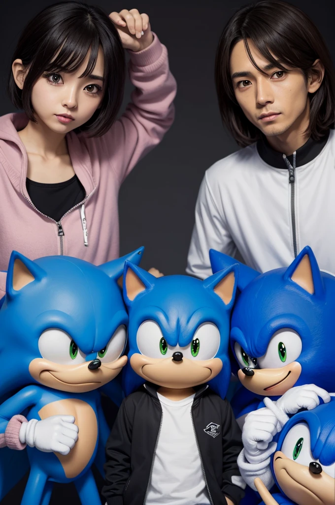 Characters man bone tamo together Sonic eyes Mascarra tamo together shirt jacket Asus