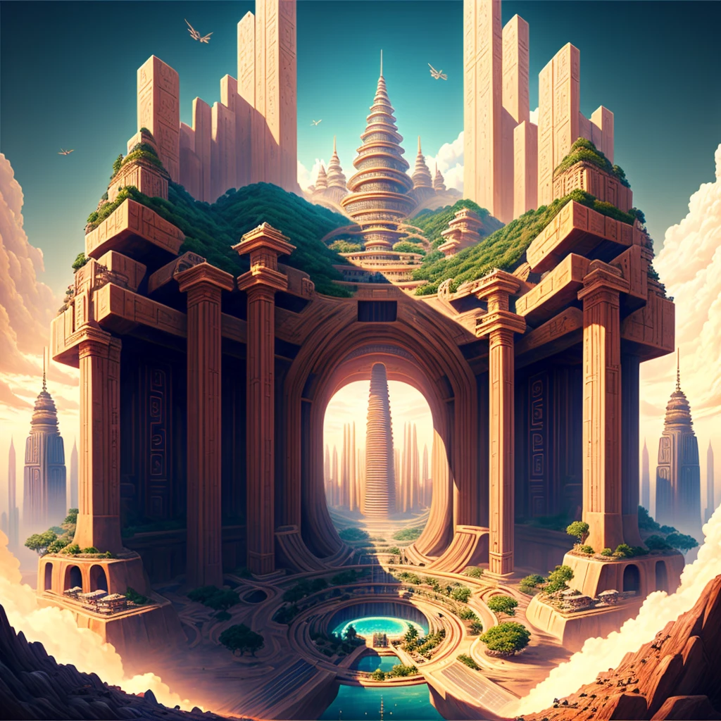 Best Quality,8k,Huge underground city,Underground Labyrinth,Anime Art,mysterious,Super huge structure,Super huge torii,Multidimensional,A world beyond imagination,High Dimension,Fantasy,Different space,Nature,romantic,universe,A world beyond imagination,Dream world,New World,Huge river,masterpiece,最高masterpiece,perfection,