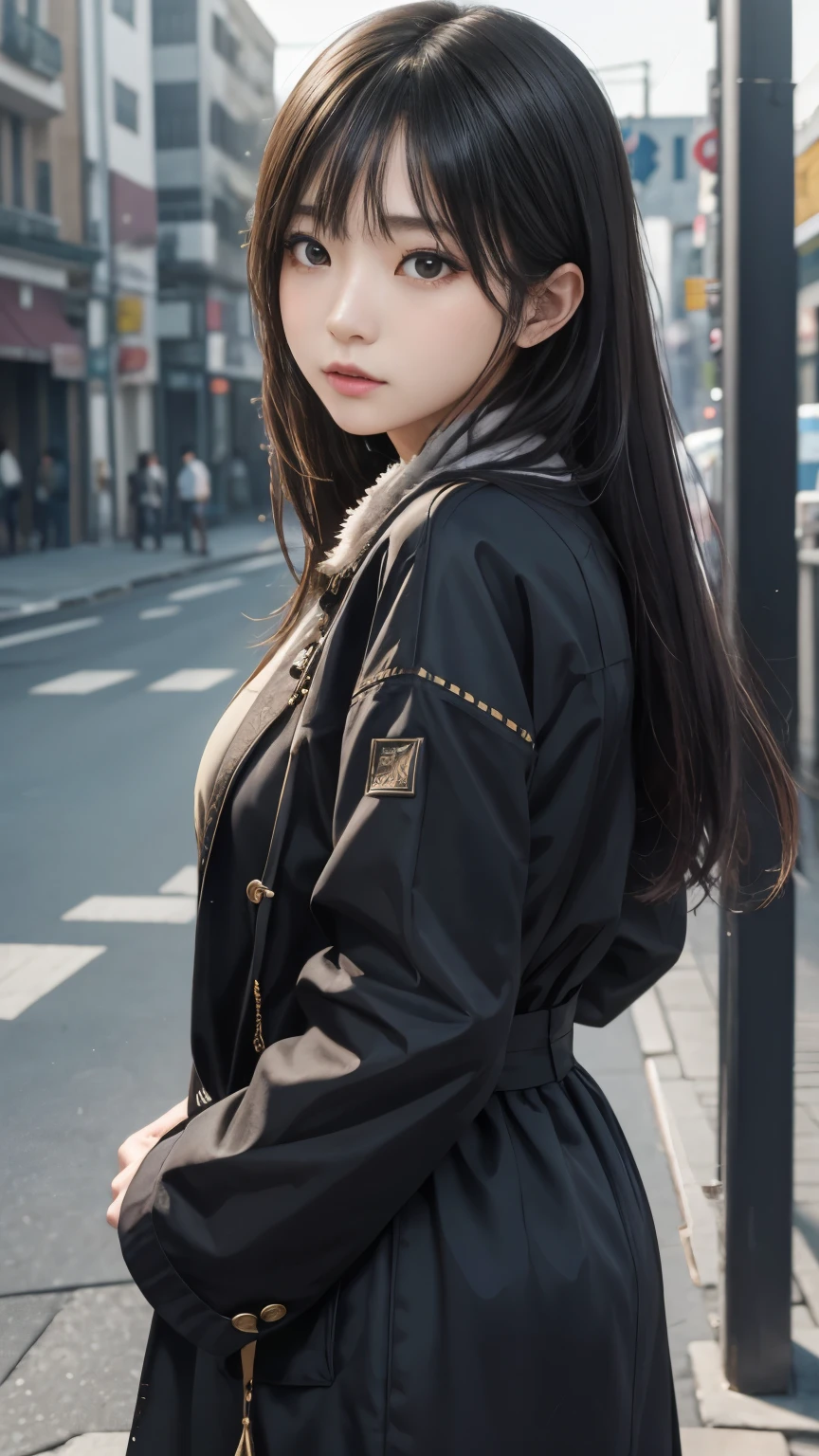 (最高qualityのディテール)、Realistic、8K Ultra HD、High resolution、(One Girl:1.2),(Fatal Beauty,Attractive beauty) ,(A supple and powerful physique),(Sensual charm),(Mysterious charm:1.1),(Captivating silhouette),The 超detailedな、高qualityのテクスチャ、Intricate details、detailed、非常にdetailedなCG、高qualityの影、detailed 美しく繊細な顔、detailed 美しく繊細な目、Written boundary depth、Ray Tracing、20th generation、Cute K-Pop Girls、(The Face of Ulzan in Korea)、Thin face、(Urzan-6500-v1.1:0.6)、PurerosFace_v1、Glowing Eyes、Perfect body、 Viewer Display、(最高qualityのディテール:1.2)、Realistic、8K Ultra HD、High resolution、Close-up of a woman, realistic girl rendering, 8k artistic german bokeh, Enchanting girl, Real Girls, Gurwitz, Gurwitz-style artwork, Girl Roleplay, Realistic 3D style, cgstation Popular Topics,, 8K Portrait Rendering,(truth,truth:1.parkling eyes girl:1.2)、The 超detailedな、高qualityのテクスチャ、Intricate details、detailed、非常にdetailedなCG、高qualityの影、detailed 美しく繊細な顔、detailed 美しく繊細な目、Written boundary depth、Ray Tracing、20th generation、Cute K-Pop Girls、(The Face of Ulzan in Korea)、Thin face、(Urzan-6500-v1.1:0.6)、cheek、Glossy Lips、、High resolution, Best image quality, 最高quality, Realistic, 超detailedな, Photo realistic, 4K 8K Ultra HD Full Color RAW Photos, Fujifilm(Medium format), Hasselblad, Carl Zeiss, Incredible dynamic range photography(utility_art:Smooth-768:1.1),High resolution, High pixel count, 明確なdetailed, Clear images, Natural color reproduction, Noise Reduction, High fidelity, quality, Software Improvements, Upscaling, Optimized Algorithms, Professional-level retouching,
1. Oversized coat:
The coat is、Choose an oversized design that covers from shoulders to knees.。Color is classic navy or black、or warm khaki or beige, hang on.、Choose colors that match the season。
2. Knitted sweater or turtleneck:
To protect yourself from the cold、Knitted sweater or turtleneckを選択してください。Match the texture and color of the knit to the coat.。
3. Wide leg pants:
For pants, Choose a wide-leg design、Combines ease of movement and style。Denim in dark tones or black trousers will look good.。
4. Knee-high boots:
What is included in an oversized coat、足首からふくらはぎまでカバーするKnee-high bootsとの組み合わせ。Boots are black or dark brown and chic.、Gives a stylish impression。
5. accessories:
シンプルなゴールドまたはシルバーのaccessoriesを選択してください、Add elegance to your outfit。for example、Long necklaces and large earrings are recommended.。
6. Handbags:
Handbags、Choose a color that matches the tone of your outfit.。Shoulder bags and tote bags are convenient and stylish。
7. Compensateと髪型:
Compensate, Choose natural colors that flatter your skin。Wavy Hair、By creating loose curls、Appeal to softness。
