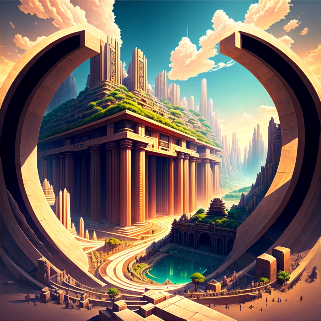 Best Quality,8k,Huge underground city,Underground Labyrinth,Anime Art,mysterious,Super huge structure,Super huge torii,Multidimensional,A world beyond imagination,High Dimension,Fantasy,Different space,Nature,romantic,universe,A world beyond imagination,Dream world,New World,Huge river,masterpiece,最高masterpiece,perfection,