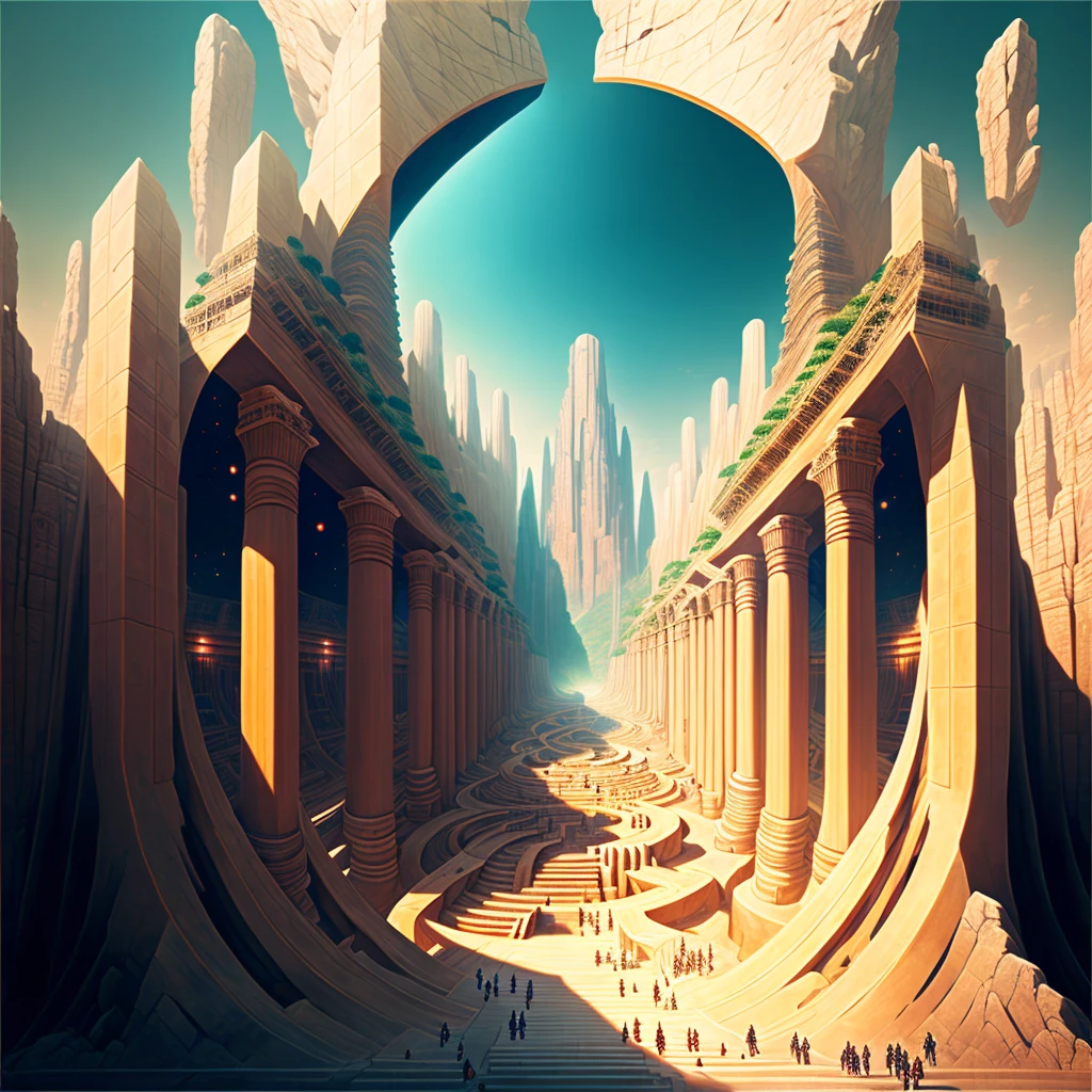 Best Quality,8k,Huge underground city,Underground Labyrinth,Anime Art,mysterious,Super huge structure,Super huge torii,Multidimensional,A world beyond imagination,High Dimension,Fantasy,Different space,Nature,romantic,universe,A world beyond imagination,Dream world,New World,Huge river,masterpiece,最高masterpiece,perfection,