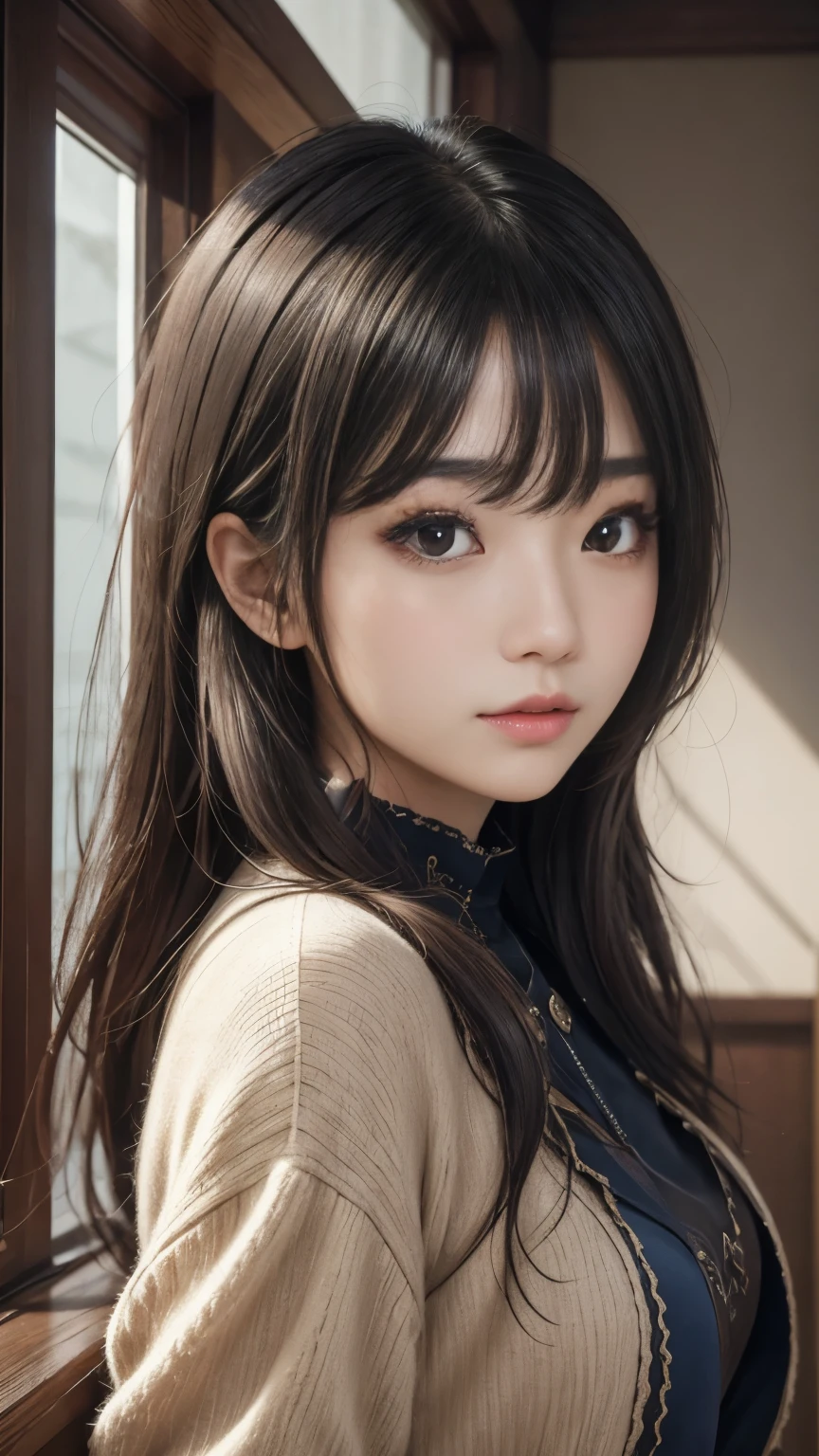 (最高qualityのディテール)、Realistic、8K Ultra HD、High resolution、(One Girl:1.2),(Fatal Beauty,Attractive beauty) ,(A supple and powerful physique),(Sensual charm),(Mysterious charm:1.1),(Captivating silhouette),The 超detailedな、高qualityのテクスチャ、Intricate details、detailed、非常にdetailedなCG、高qualityの影、detailed 美しく繊細な顔、detailed 美しく繊細な目、Written boundary depth、Ray Tracing、20th Generation、Cute K-Pop Girls、(The Face of Ulzan in Korea)、Thin face、(Urzan-6500-v1.1:0.6)、PurerosFace_v1、Glowing Eyes、Perfect body、 Viewer Display、(最高qualityのディテール:1.2)、Realistic、8K Ultra HD、High resolution、Woman close up, realistic girl rendering, 8k artistic german bokeh, Enchanting girl, Real Girls, Gurwitz, Gurwitz-style artwork, Girl Roleplay, Realistic 3D style, cgstation Popular Topics,, 8K Portrait Rendering,(truth,truth:1.4),(Sparkling eyes girl:1.2)、The 超detailedな、高qualityのテクスチャ、Intricate details、detailed、非常にdetailedなCG、高qualityの影、detailed 美しく繊細な顔、detailed 美しく繊細な目、Written boundary depth、Ray Tracing、20th Generation、Cute K-Pop Girls、(The Face of Ulzan in Korea)、Thin face、(Urzan-6500-v1.1:0.6)、cheek、Glossy Lips、、High resolution, Best image quality, 最高quality, Realistic, 超detailedな, Photo Real, 4K 8K Ultra HD Full Color RAW Photos, Fujifilm(Medium format), Hasselblad, Carl Zeiss, Incredible dynamic range photography(utility_art:Smooth-768:1.1),High resolution, High pixel count, 明確なdetailed, Clear images, Natural color reproduction, Noise Reduction, High fidelity, quality, Software Improvements, Upscaling, Optimized Algorithms, Professional-level retouching,
1. Oversized coat:
The coat is、Choose an oversized design that covers from shoulders to knees.。Color is classic navy or black、or warm khaki or beige, wait.、Choose colors that match the season。
2. Knitted sweater or turtleneck:
To protect yourself from the cold、Knitted sweater or turtleneckを選択してください。Match the texture and color of the knit to the coat.。
3. Wide leg pants:
For pants, Choose a wide-leg design、Combines ease of movement and style。Denim in dark tones or black trousers will look good.。
4. Knee-high boots:
What is included in an oversized coat、足首からふくらはぎまでカバーするKnee-high bootsとの組み合わせ。Boots are black or dark brown and chic.、Gives a stylish impression。
5. accessories:
シンプルなゴールドまたはシルバーのaccessoriesを選択してください、Add elegance to your outfit。for example、Long necklaces and large earrings are recommended.。
6. Handbags:
Handbags、Choose a color that matches the tone of your outfit.。Shoulder bags and tote bags are convenient and stylish。
7. Compensateと髪型:
Compensate, Choose natural colors that flatter your skin。Wavy Hair、By creating loose curls、Appeal to softness。