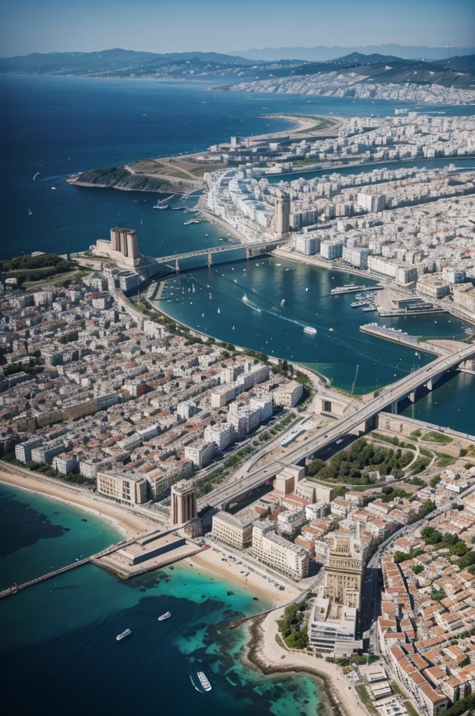 city of greece seen from above