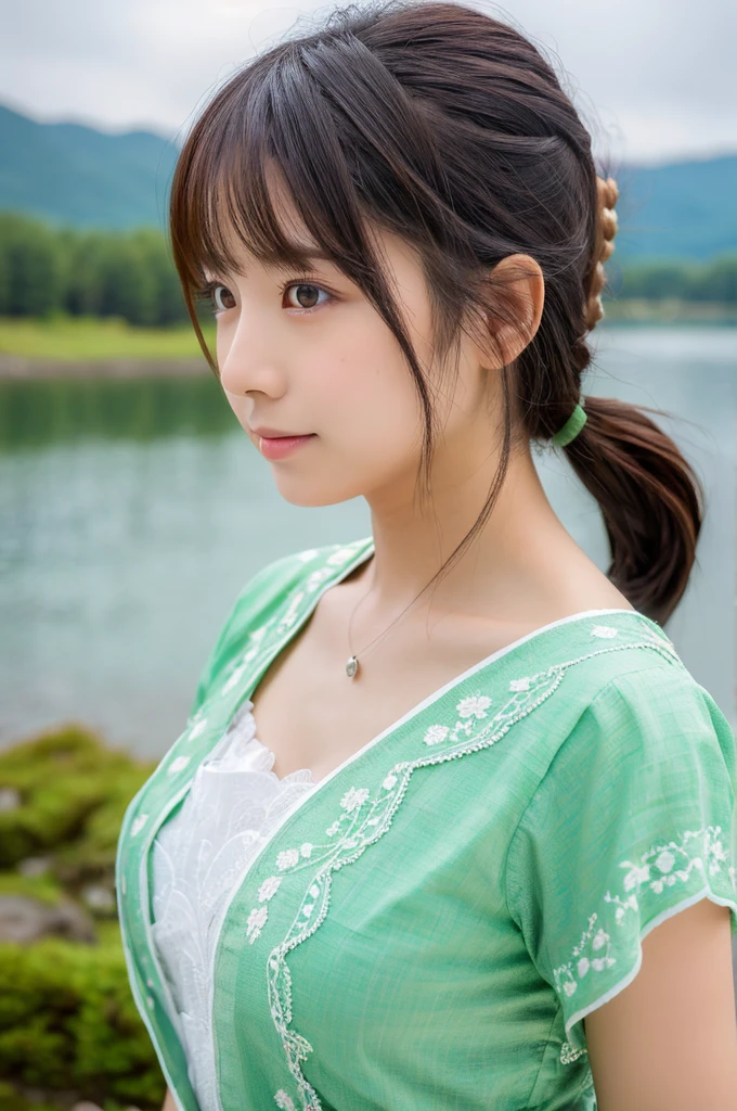 ((Highest quality)), ((masterpiece)), (detailed),Perfect Face,Japanese,landscape,Beauty,cute,Upper Body