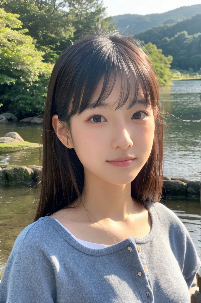 ((Highest quality)), ((masterpiece)), (detailed),Perfect Face,Japanese,landscape,Beauty,cute,Upper Body