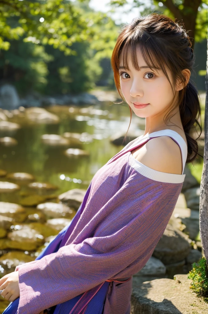 ((Highest quality)), ((masterpiece)), (detailed),Perfect Face,Japanese,landscape,Beauty,cute,Upper Body