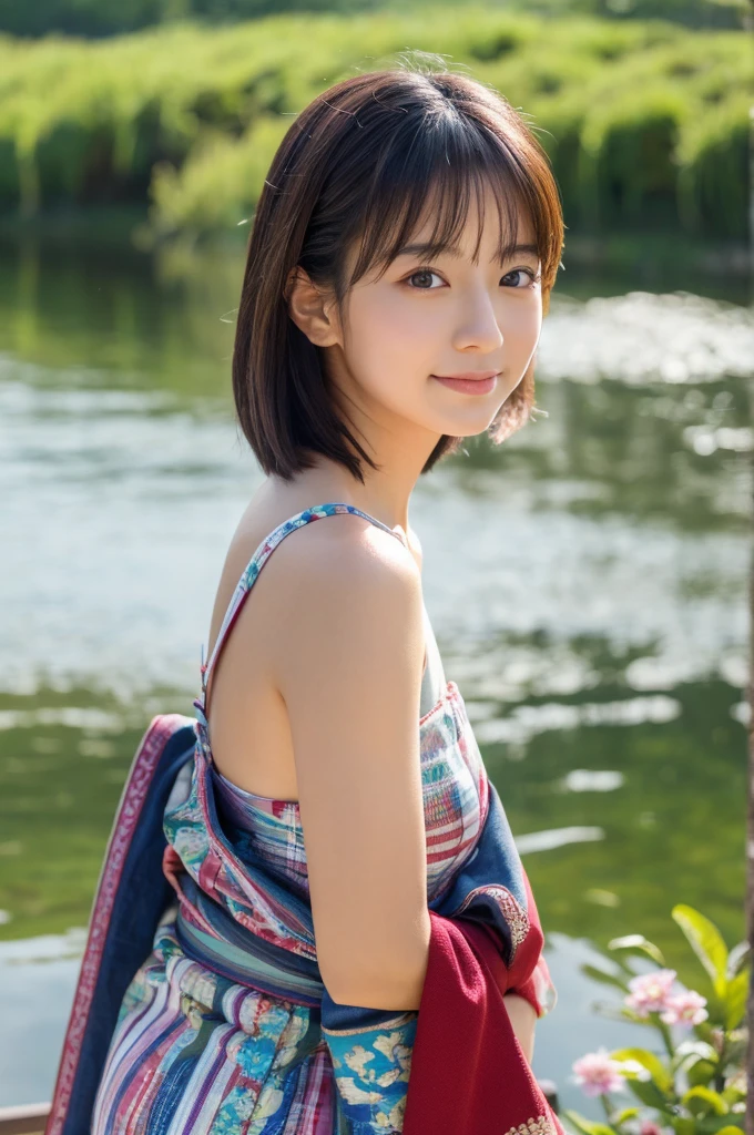 ((Highest quality)), ((masterpiece)), (detailed),Perfect Face,Japanese,landscape,Beauty,cute,Upper Body