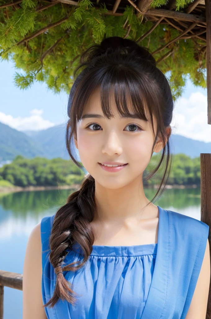 ((Highest quality)), ((masterpiece)), (detailed),Perfect Face,Japanese,landscape,Beauty,cute,Upper Body