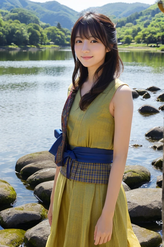((Highest quality)), ((masterpiece)), (detailed),Perfect Face,Japanese,landscape,Beauty,cute,Upper Body