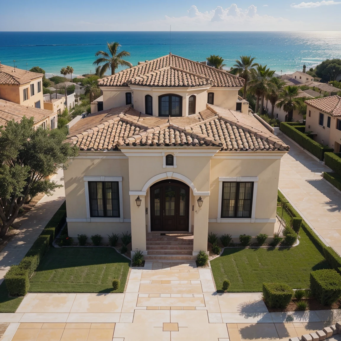  beautiful place,  incredibly beautiful, mediterranean home, two story floor plan, dreamy and detailed, 1400 sqft, rooftop, 
